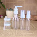 Plastic Travel Set, Pump Sprayer Bottle, Cosmetic Jar (PT10)